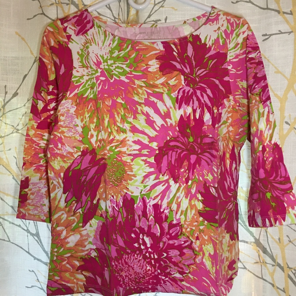 Bright Floral Shirt NWOT
